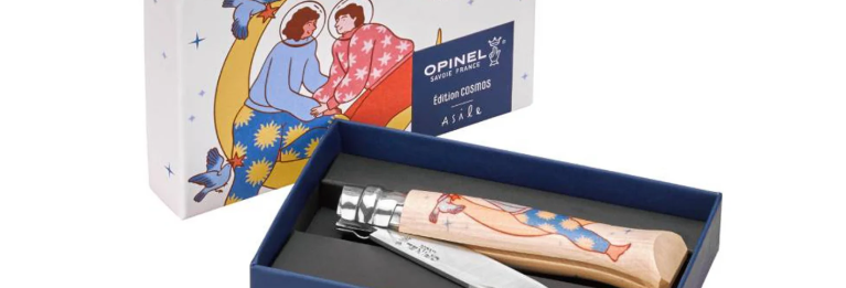 Opinel N°8 Cosmos – Modèle Asile : quand l’art rencontre l’iconique