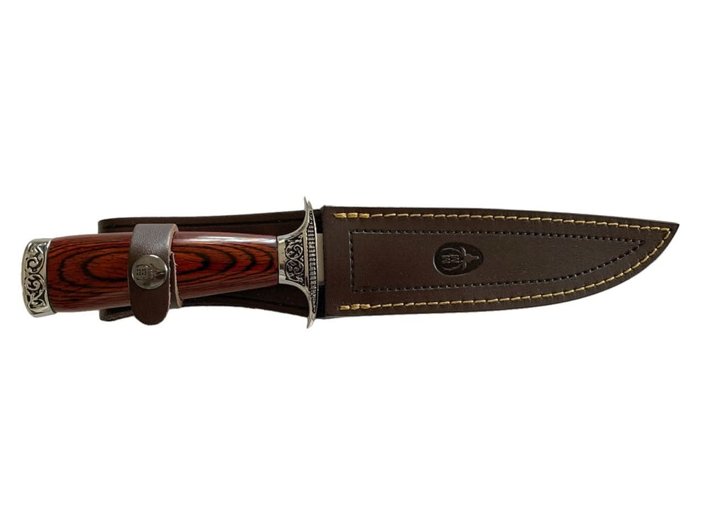 Muela 11633 Couteau de chasse Fixe BOWIE WOOD - Coutellerie Marcin