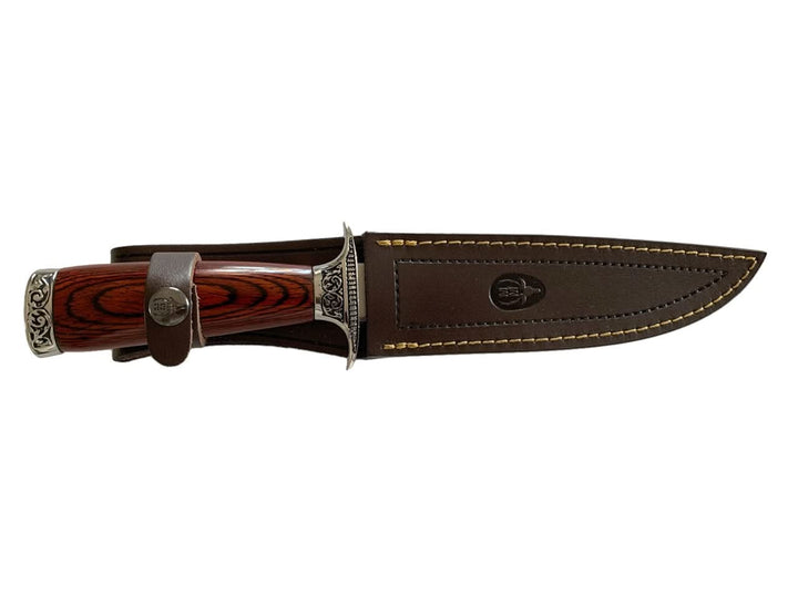 Muela 11633 Couteau de chasse Fixe BOWIE WOOD - Coutellerie Marcin
