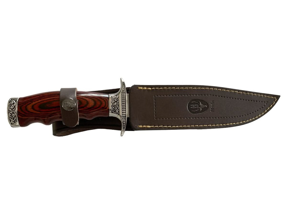 Muela 19R Couteau de chasse fixe Sarrio Bois - Coutellerie Marcin