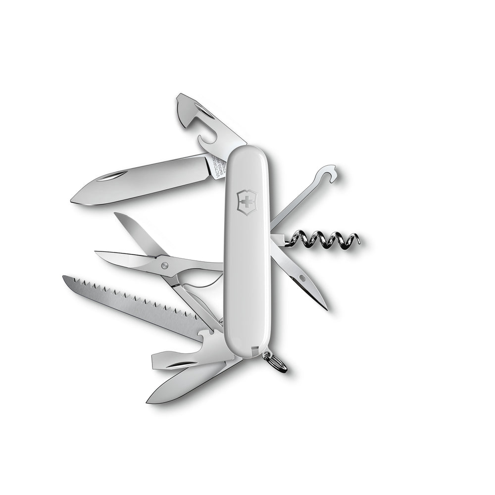 Victorinox 1.3713.7 Huntsman Blanc 15 fonctions - Coutellerie Marcin