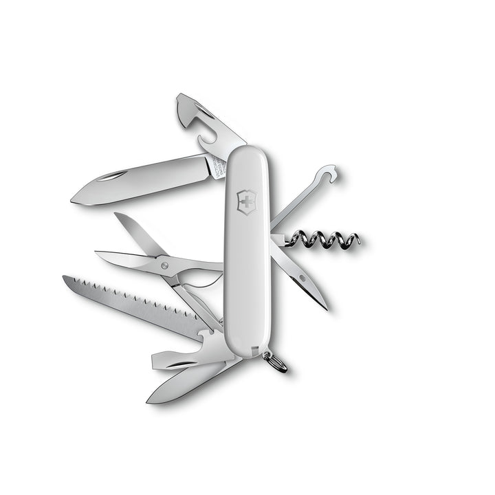 Victorinox 1.3713.7 Huntsman Blanc 15 fonctions - Coutellerie Marcin