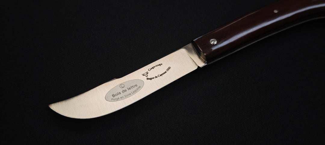 Laguiole en Aubrac Coupe-Coupe Bois de lettre