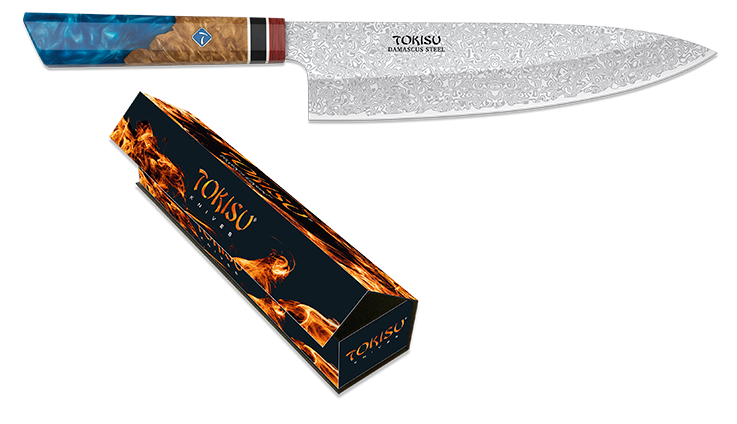 Tokisu Staypak Gyuto Damas - Coutellerie Marcin