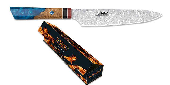 Tokisu Staypak Small Gyuto Damas - Coutellerie Marcin