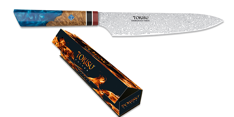 Tokisu Staypak Small Gyuto Damas - Coutellerie Marcin