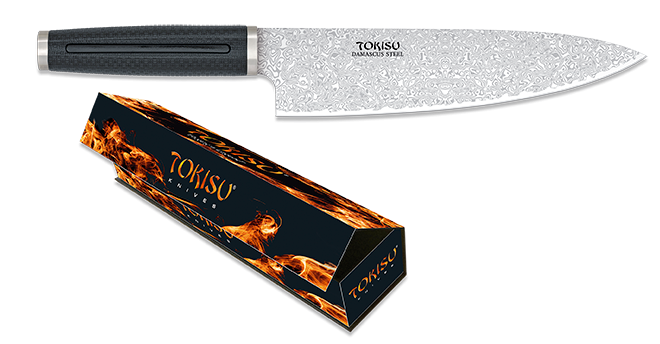 Tokisu Gyuto Damas - Coutellerie Marcin
