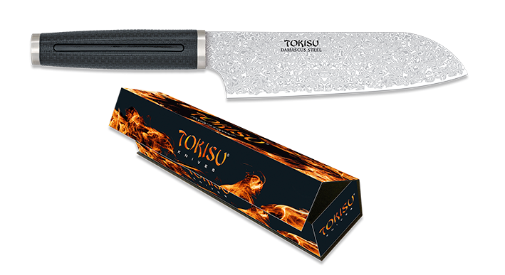 Albainox Tokisu Santoku Damas - Coutellerie Marcin