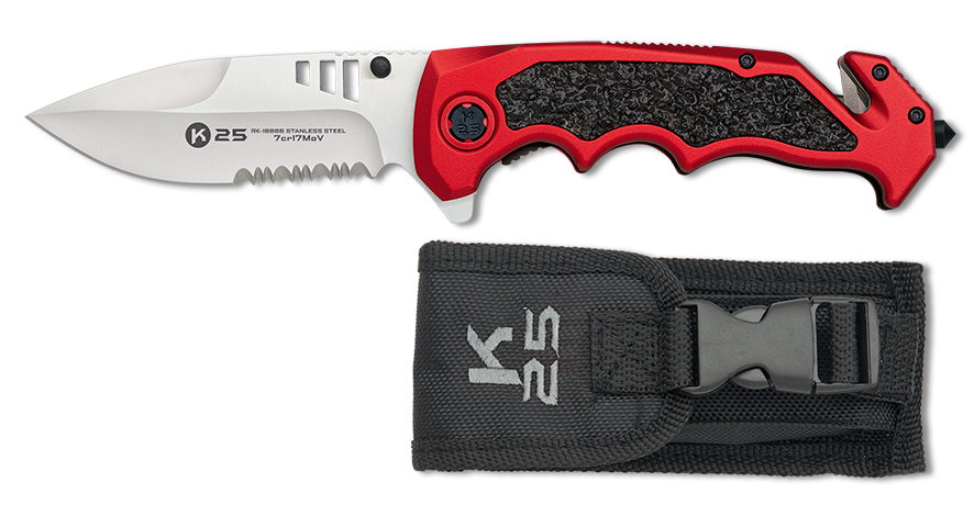 K25 Couteau tactique de sauvetage - Coutellerie Marcin
