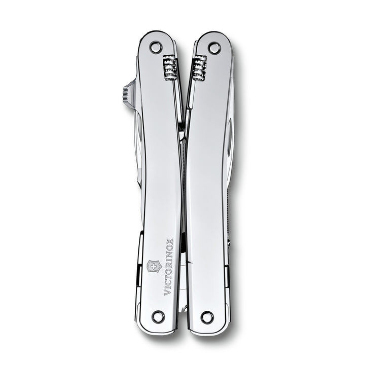 Victorinox 3.0224.MN  Swiss Tool Spirit MX, Argent, Dans Un Étui-Ceinture En Nylon