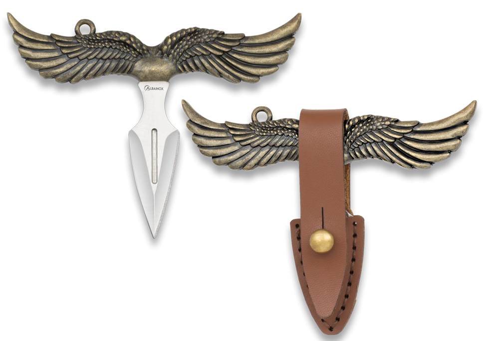 Albainox Push Dagger Soldier Coyote - Coutellerie Marcin