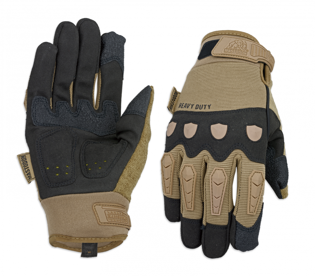 Gant Mastodon Heavy Duty coyote Taille L - Coutellerie Marcin