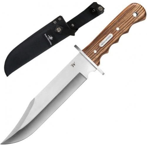 Winchester 003435 Double Barrel Lame Bowie - Coutellerie Marcin