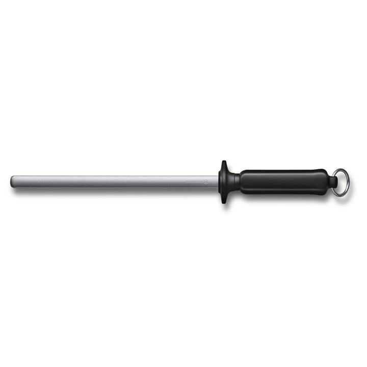 Victorinox 7.8313 fusil de cuisine Diamant, 23 cm, noir - Coutellerie Marcin