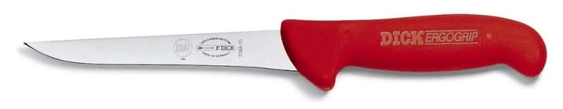 Dick 8236815 Désosseur Rouge Ergogrip - Coutellerie Marcin