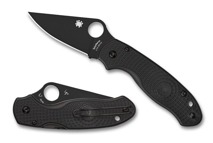 Spyderco C223PBBK Para 3 Lightweight Black - Coutellerie Marcin