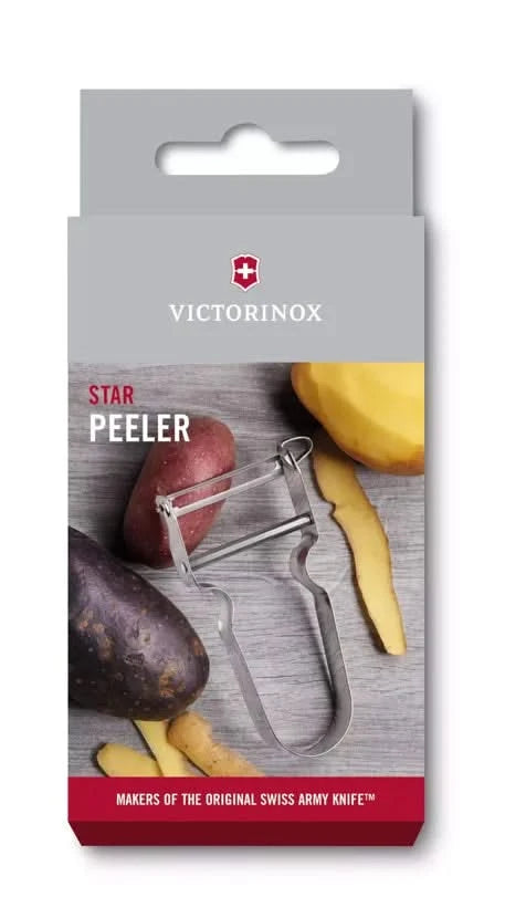 Victorinox 6.0912 Eplucheur Star , double tranchant - Coutellerie Marcin