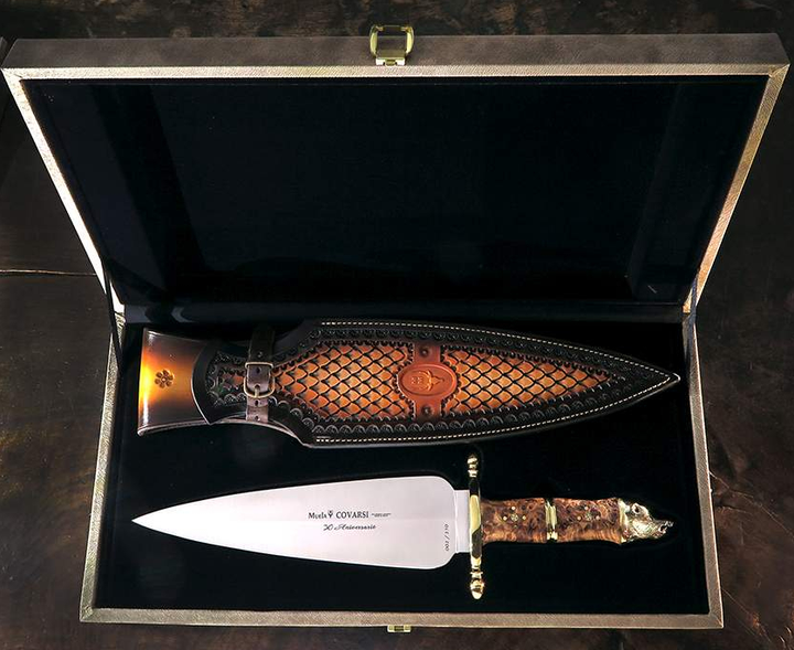 Muela Covarsi-C.TH Couteau de finition, édition limitée, 30e anniversaire. - Coutellerie Marcin