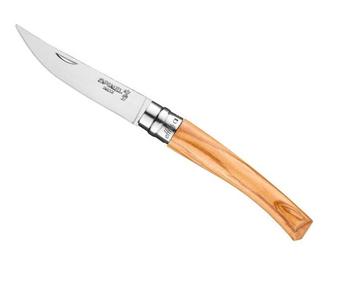 Opinel N°8 Olivier - Nouvelle Version - Coutellerie Marcin