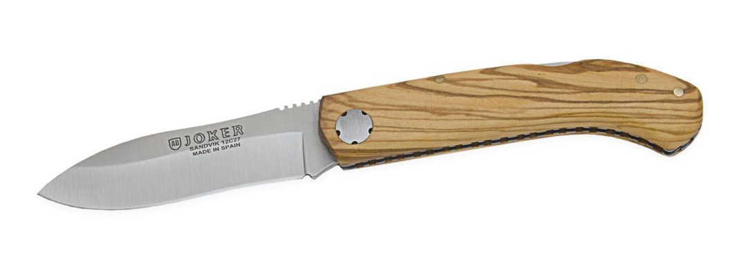 Joker bois d'olivier NO99 Couteau pliant - Coutellerie Marcin