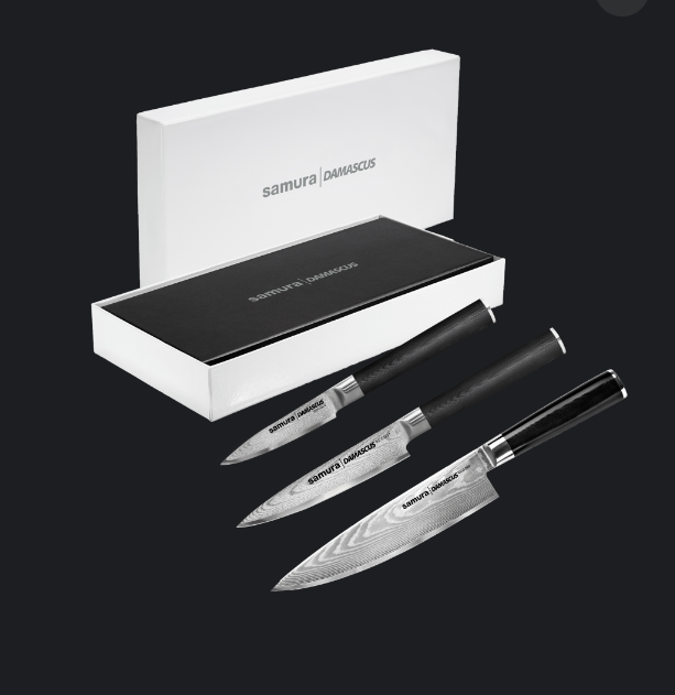 Samura SD-0220 Set Série Damascus - Coutellerie Marcin