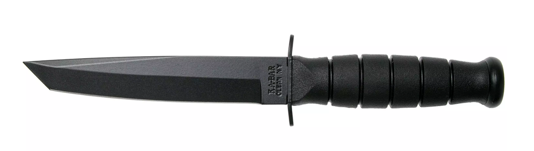 KA-BAR Short Tanto 1254, couteau à lame fixe, étui en cuir - Coutellerie Marcin