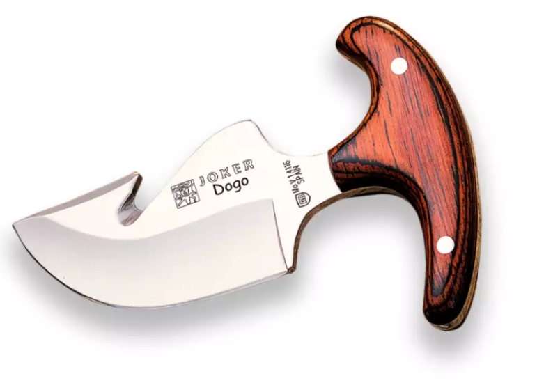 Joker Dogo CR-11 Couteau à dépouiller en micarta - Coutellerie Marcin