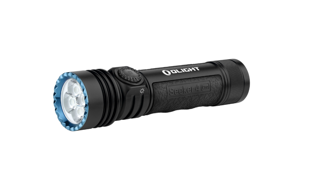 Olight Seeker Pro 4 Lampe de poche tactique noir matte 4600 Lumens - Coutellerie Marcin