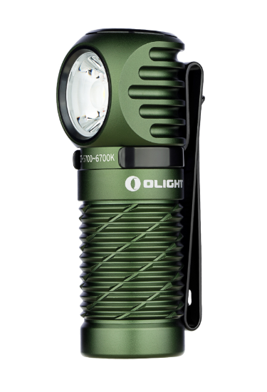 Olight Perun 2 mini OD Green - Lampe frontale rechargeable 1100 Lumens - Coutellerie Marcin
