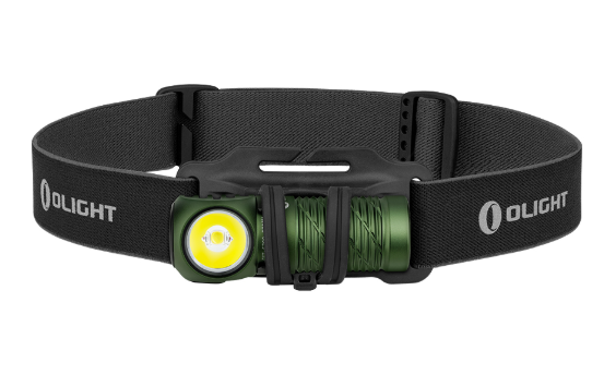 Olight Perun 2 mini OD Green - Lampe frontale rechargeable 1100 Lumens - Coutellerie Marcin