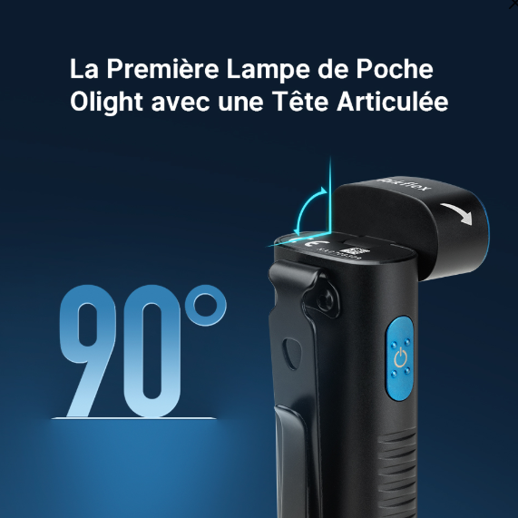 Olight Arkflex Lampe à tête articulée - Coutellerie Marcin