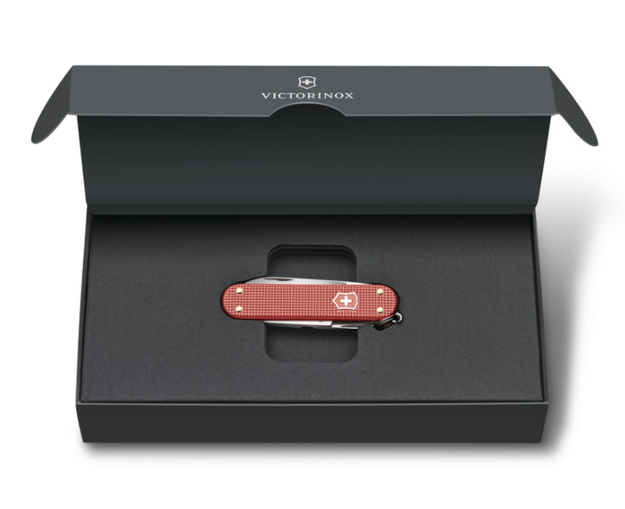 Victorinox 0.6221.L25 Classic SD, 58 mm, Alox Limited Edition 2025, Stone Red - Coutellerie Marcin