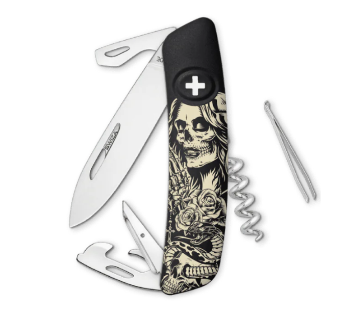 Swiza D03 Dia De Los Muertos - Coutellerie Marcin