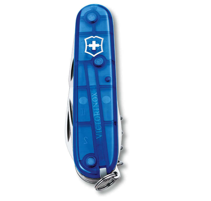 Victorinox 1.3603.T2 Spartan, 91 mm, bleu transparent - Coutellerie Marcin