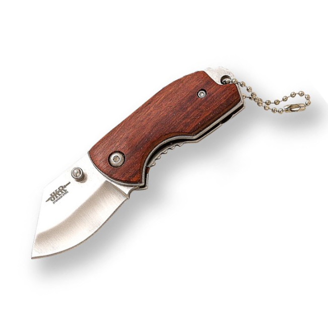 JKR 0796 Couteau de poche pliant  manche bois - Coutellerie Marcin