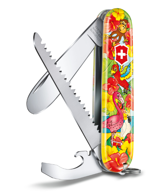 Victorinox 0.2373.E3 Mon premier Victorinox - Enfants Édition Perroquet - Coutellerie Marcin