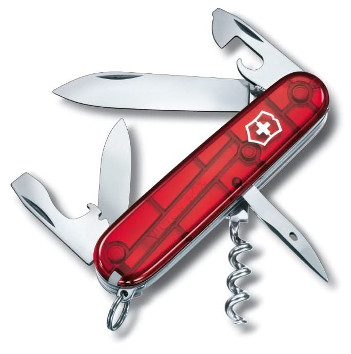 Victorinox 1.3603.T Spartan - Rouge transparent - Coutellerie Marcin