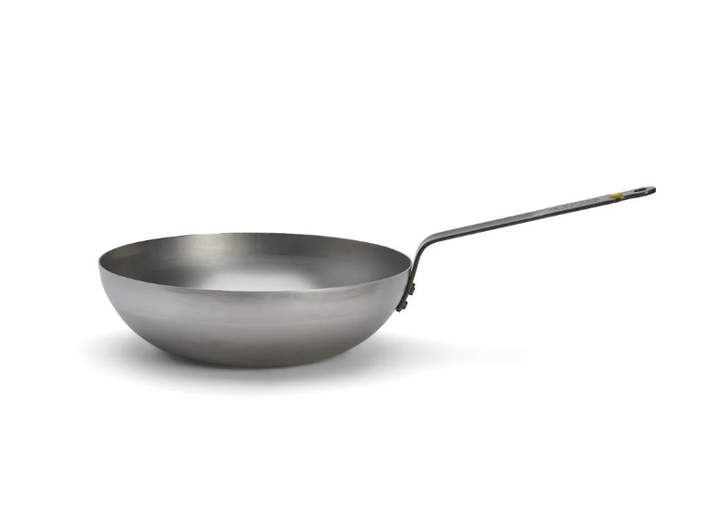 De Buyer 5617.24 Wok bombé en acier - Coutellerie Marcin