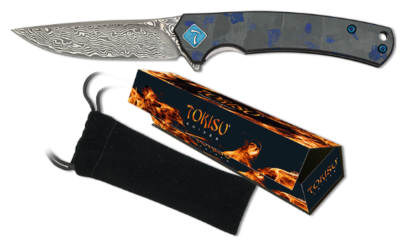 Tokisu 18886 Couteau pliant - Coutellerie Marcin