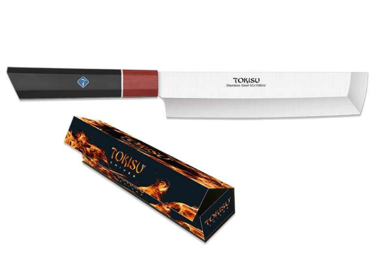 Tokisu Couteau cuisine lame 17,8 cm - Coutellerie Marcin