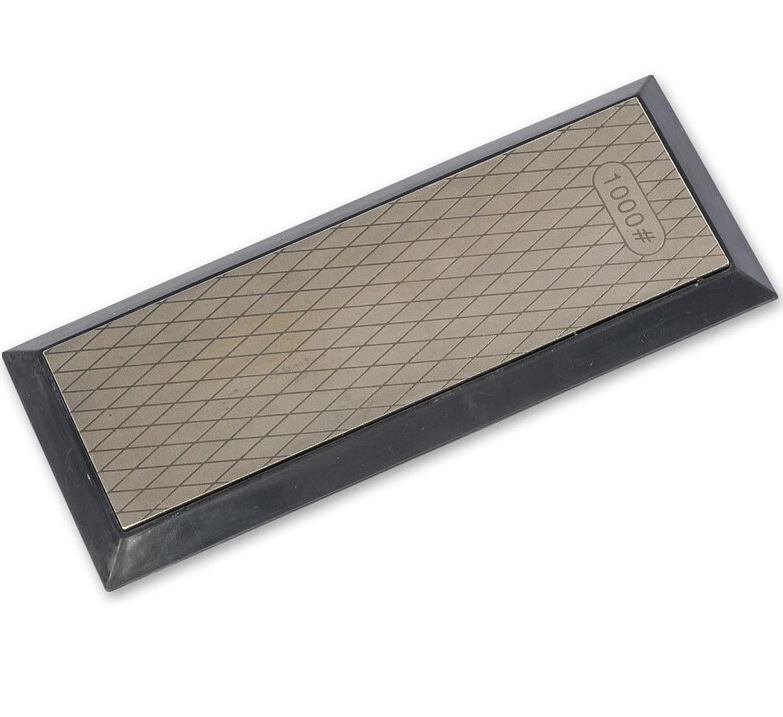 Rider 951777 - Pierre diamant double face - 65 x 200 mm - Grain 400/1000 - Coutellerie Marcin