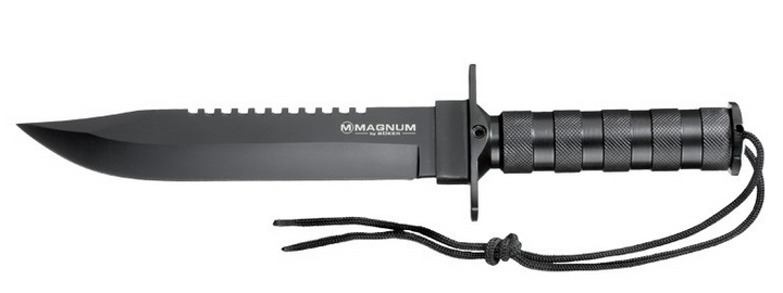 Böker Magnum 02MB935 Couteau à lame fixe de survie - Modèle " Survivalist " - Coutellerie Marcin