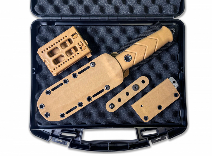 TB OUTDOOR TB0100 - Couteau fixe - Le Vengeur - Étui Kydex