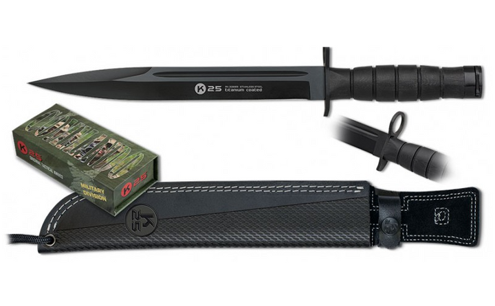 K25 32689 Baïonnette noir commando