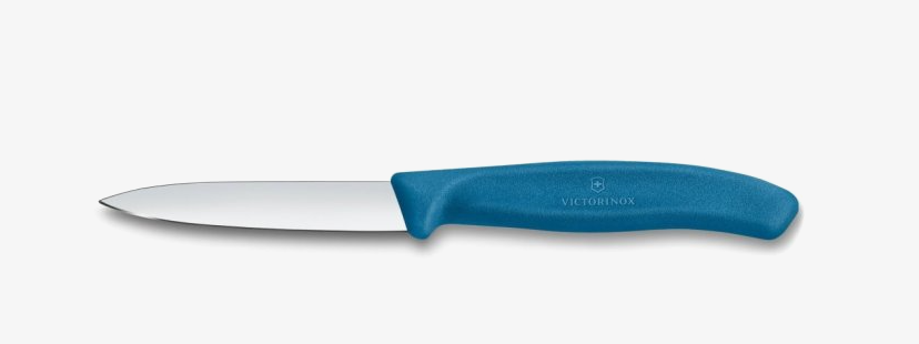 Victorinox 6.7602.C1 Couteau d'office Swiss classique - manche bleu - 1 pièce