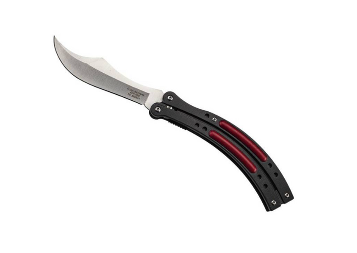Herbertz 595814 Couteau Alu Noir et rouge Coutellerie Marcin Et fils SRL