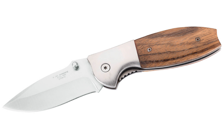 Herbertz 579810  Couteau pliant manche en bois Coutellerie Marcin Et fils SRL