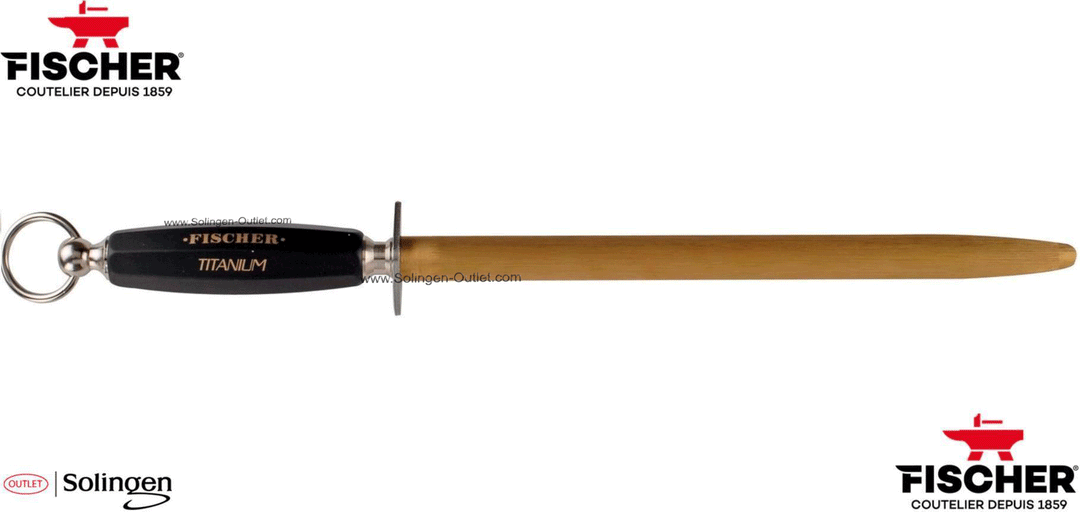 Fischer et Bargoin W5135 Titanium Ovale - Coutellerie Marcin