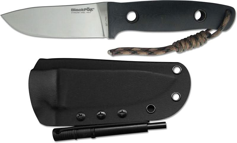 Black Fox Vesusius 710D2 Noir - Coutellerie Marcin