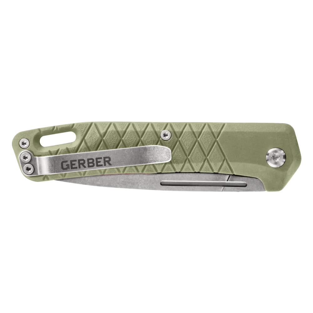Gerber Zilch Lichen Green - Coutellerie Marcin